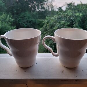 Nikko Ceramics Classic White Mugs